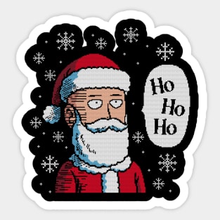 One Punchmas Sticker